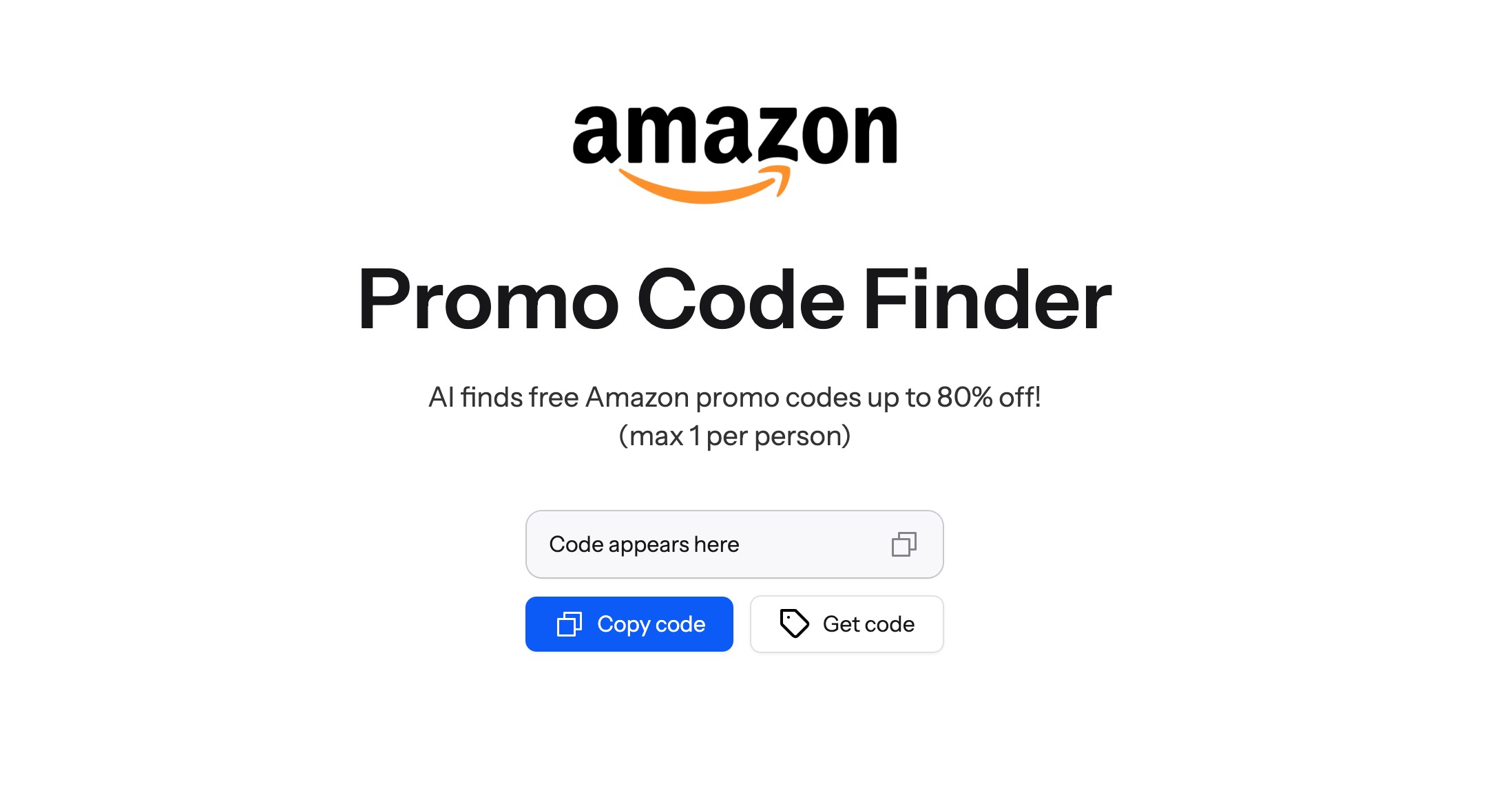 Amazon Promo Code Finder