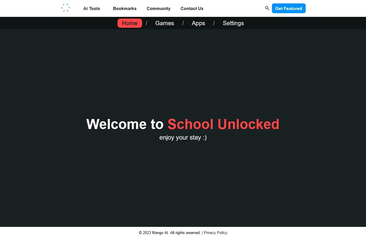 School Unlocked